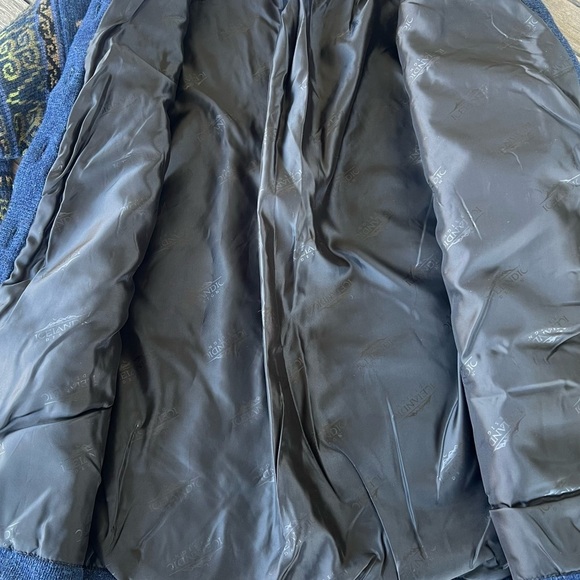 VTG Coldwater Creek Icelandic Design Wool Cardigan Fair Isle Nordic Small Nice! - Picture 9 of 15